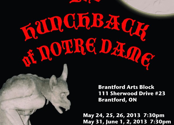 Hunchback of Notre Dame - Brantford Arts Block - Community theatre